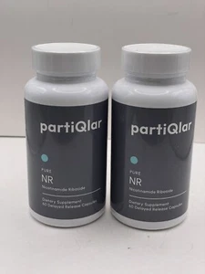 2x partiqlar | Nicotinamide Riboside (NR) 500mg Lot of 2 Container - New - Picture 1 of 5