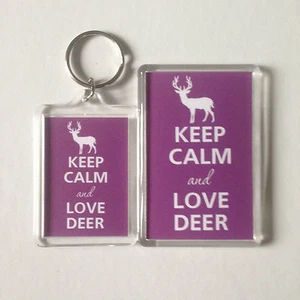 KEEP CALM AND LOVE CIERER Llavero o Imán Nevera REGALO IDEA PRESENTE - Imagen 1 de 5