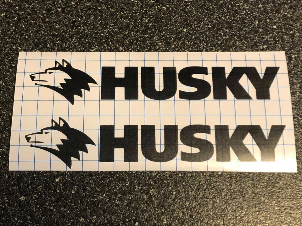 2x Husky Tools Logo Vinyl Decal Sticker 6" 8" 12" 16" 20" or 23"