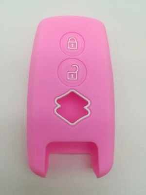 Розовый подходит Suzuki Grand Vitara Swifts SX4 2 кнопки силиконовый ключ чехол пульт дистанционного управления - Изображение 1 из 4