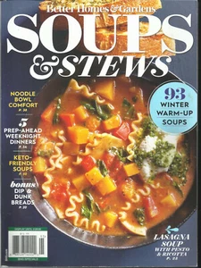 SOUPS & STEWS  MAGAZINES    93 WINTER WARM - UP SOUPS     ISSUE 2019/ 2020 - Picture 1 of 1