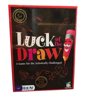 LUCK OF THE DRAW Dr. Toy Game For The Artistically Challenged (2006) NEW - Image 1 of 3