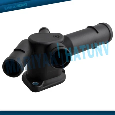 Salida de agua de refrigerante del motor para Volkswagen Jetta 1999-2005 Golf 1999-2006 2,0 L Foto 1 de 4