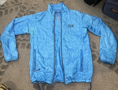 Mountain Hardwear Thermal Q Elite Down Jacket Size S Blue - Image 1 of 3