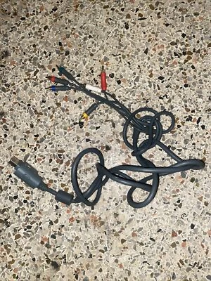 Microsoft Xbox 360 Component HD AV Video Cable TV HDTV Hookup - Image 1 of 4