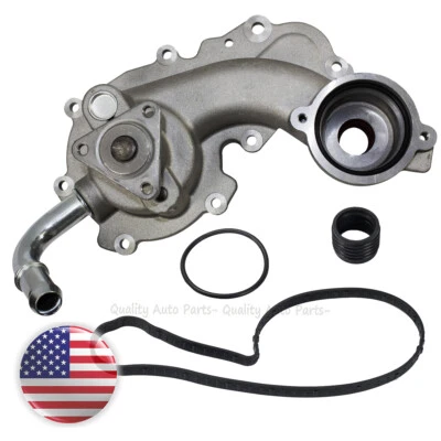 Water Pump With Gasket Fit Ford Lincoln Continental Nautilus F-150 V6 GAS 2.7L - Image 1 of 4