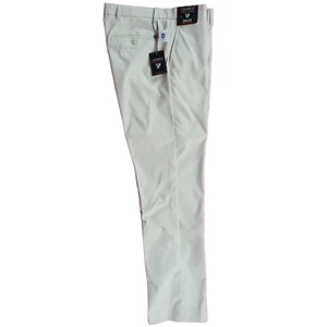NUEVO Pantalón Cremieux Performance Atwood 36x31 Golf Bolsillo Cónico Elastizado Bronceado Claro - Imagen 1 de 5