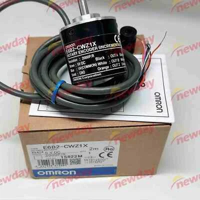 1x OMRON Rotary Encoder E6B2-CWZ1X 2000P/R E6B2CWZ1X 5VDC New in box - Image 1 of 3