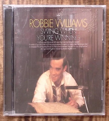 ROBBIE WILLIAMS  SWING WHEN YOU'RE WINNING  CAPITOL RECORDS AUSTRALIA  CD 3224 Foto 1 de 4