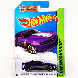 Hot Wheels 13 CHEVY CAMARO SPECIAL EDITION #232 purple- Muscle Mania- 1:64 CFJ70 - Picture 1 of 3