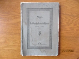 1888 RIGA LETONIA ÁLBUM DE LOS COMPATRIOTAS DE LA FRATERNIDAD RIGENSIS 7-1 - Imagen 1 de 6