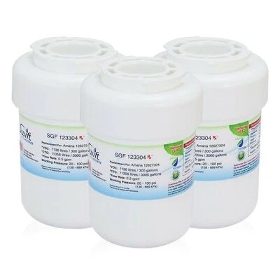 Swift Green SGF-123304 Rx Fits for Amana 1252704,EFF-6021A Water Filter (3 pack) - Image 1 of 4