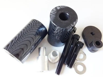 Carbon Frame Slider Protector For 2001-2003 Suzuki Gsxr600 2000-2003 Gsxr750 - Image 1 of 3