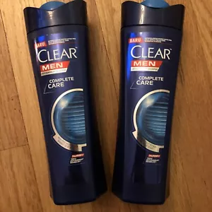 Clear Men Complete Care Anti Dandruff Shampoo Clean Scalp and Hair 2 bottles - Picture 1 of 5