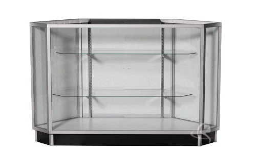 Luminária All Glass Extra Vision vitrine de canto loja #SC-KDCU - Imagem 1 de 1