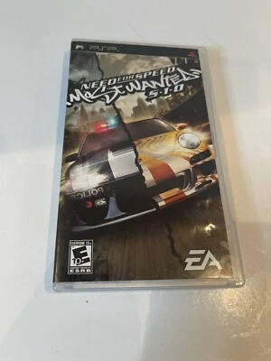 Need For Speed Most Wanted 5-1-0 510 (Sony PSP, 2005) Complete CIB BLACK LABEL - Image 1 of 3