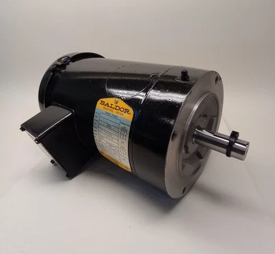 Baldor VM3559T Used Electric Motor 3ph 3hp 3450rpm 208-230/460V 145TC 35A03T123 - Image 1 of 4