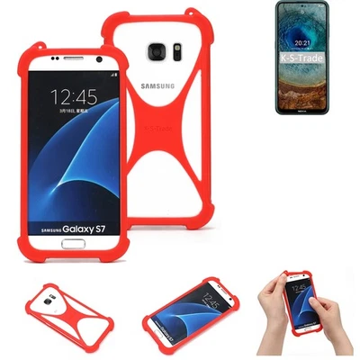 Paraurti f Nokia X10 Custodia in silicone Softcase Protezione anteriore protetti - Immagine 1 di 4