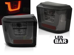 Pair of LED Tail Lights Smoke for VW T4 1990-2003 Transporter Multivan EU-spec L - Foto 1 di 6