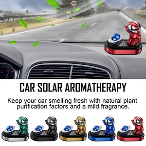 Astronaut Freshener Astronaut-shaped/Solar Energy Rotating Aromatherapy Diffuser - Picture 1 of 15