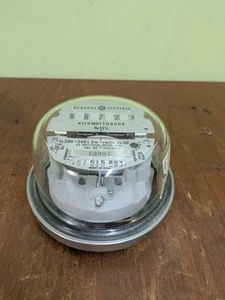 General Electric 1-70-S Single Phase Watt-hour Meter Glass Encased - Picture 1 of 10