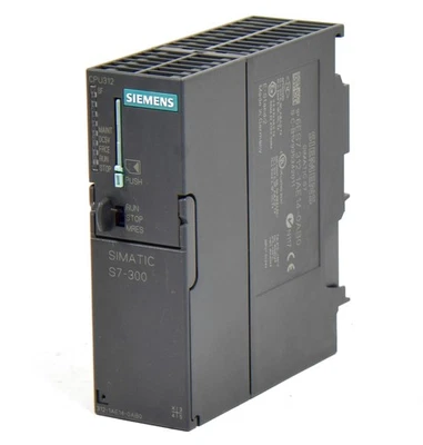 Siemens Simatic S7 CPU 312, 6ES7 312-1AE14-0AB0, 6ES7312-1AE14-0AB0, E:02 - Bild 1 von 3