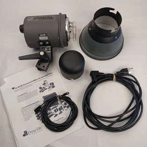 DynaLite UNI400JRG Monolight Grid & Flash Cover Sync Cord Manual Photo Light EUC - Picture 1 of 11