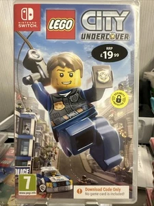 LEGO City Undercover NINTENDO SWITCH New and Sealed Code In Box - Picture 1 of 2