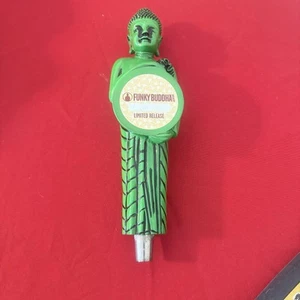 FUNKY BUDDHA Brewery 11" Tap Handle Limited Release- Rare- HTF Green  - Picture 1 of 9