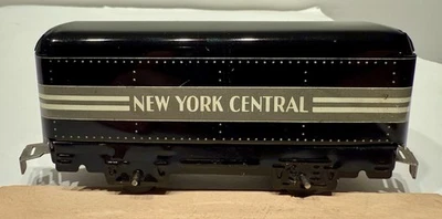 Marx 551 NYC Commodore Vanderbilt Black Tender w/ Band Litho - 4 Wheel - Image 1 of 4