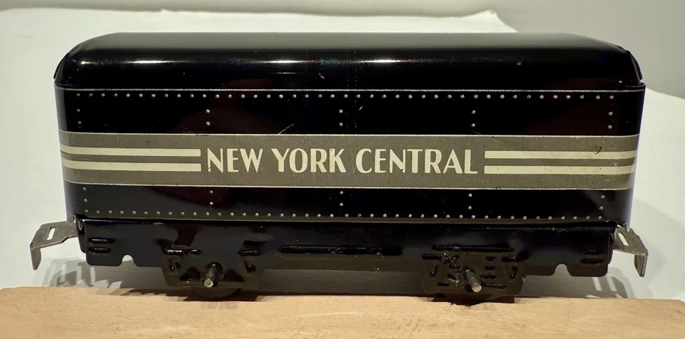 Marx 551 NYC Commodore Vanderbilt Black Tender w/ Band Litho - 4 Wheel - Image 1 of 4