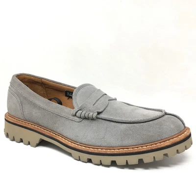 Allen Edmonds Freeport Penny Loafers Shoes Mens Size 11.5 Gray Suede Slip On - Bild 1 von 4