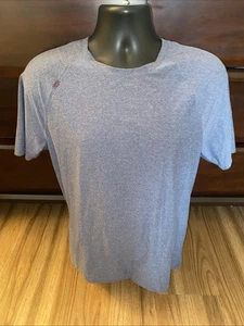 Rhone Men’s Swift Short Sleeve Running Athletic Tee Shirt Gray Size Large - Picture 1 of 8