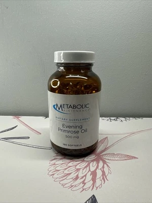Cápsulas de aceite de onagra 500 mg - 180 sofgels mantenimiento metabólico Foto 1 de 4