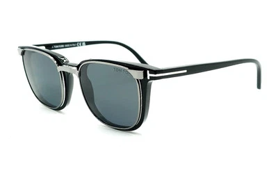Gafas TOM FORD TF5916-B 001 negras con clip original talla 50 nuevas ÚLTIMAS Foto 1 de 4