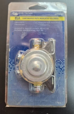 Solenoide aislante de servicio continuo Cole Hersee 85A 24059-BP Foto 1 de 2