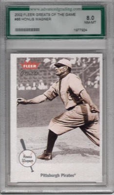 Fleer Greats #86 Honus Wagner 2002 Foto 1 de 2