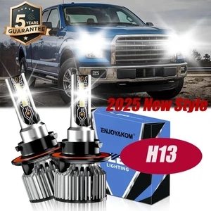 For Ford F-150 2004-2014 2Pcs Car LED Headlight Bulbs Combo High/Low Beam 6500K - Bild 1 von 11