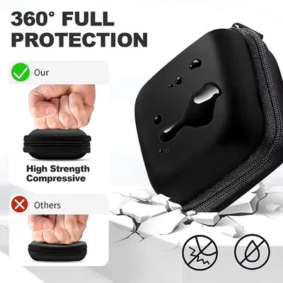 Phone Storage Bag HARD EVA SHELL PORTABLE CASE BOX Headset Earphone Earbud Pouch - Image 1 of 4