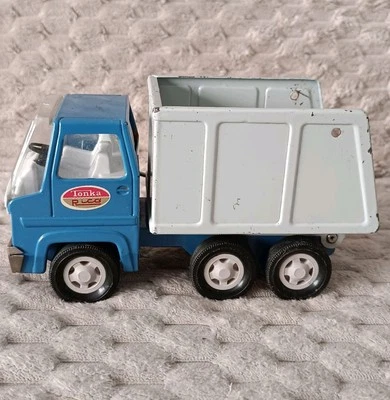 Tonka Rico Sanson Müllabfuhr Vintage 60-70er Jahre, Blechauto - Bild 1 von 4