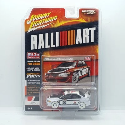 JOHNNY WHITE LIGHTNING MIJO 2004 MITSUBISHI LANCER EVOLUTION VIII RALLIART - Image 1 of 4