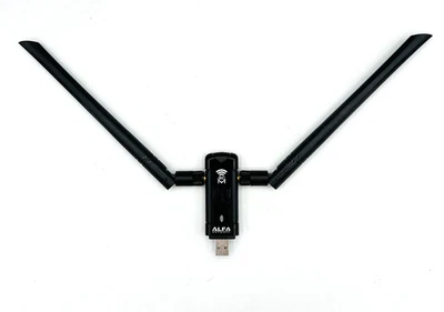 Alfa AWUS036ACM 802.11ac 867 Mbps Long Range WiFi USB Adapter DUAL BAND Mediatek - Image 1 of 3