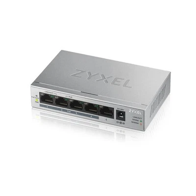 Zyxel GS1005HP 5 Port Gigabit Ethernet Unmanaged POE+ Switch - Image 1 of 4