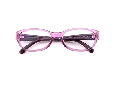 Gafas Chanel, solo monturas, 3172 c.1634 cristal púrpura, 53-16-135, Italia Foto 1 de 4