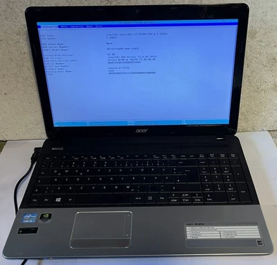 Notebook 15,6" Acer Aspire E1-571G i3-2328M 2,26Ghz 8GB DDR3 Geforce 710M 1GB - Bild 1 von 4