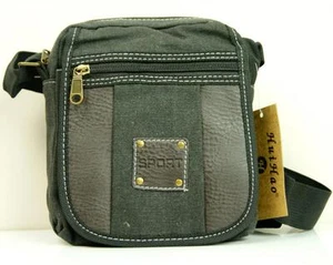 Qualität Unisex Reise Urlaub Umhängetasche Schulter Reisepass Kamera Bargeld Berg Tasche - Bild 1 von 6