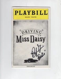 SIGNED Playbill (1987) Driving Miss Daisy Golden Theatre Signed  by Boyd Gaines - Picture 1 of 2