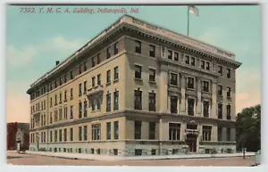 Postcard 1913 Y.M.C.A. Building in Indianapolis, IN. - Picture 1 of 2