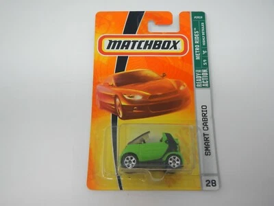 Matchbox MBX Metro Rides Smart Cabrio #28 Green - Image 1 of 4