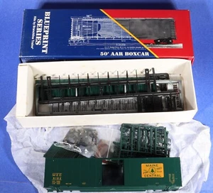 Branchline HO Scale Blueprint Series Maine Central 50' AAR Boxcar Kit 1015 - Picture 1 of 5